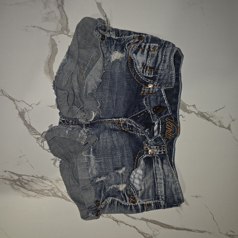 Vanity Blue Jean Shorts